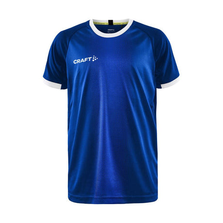 Progress 2.0 Graphic Jersey Jr - Club Cobolt/White - Front