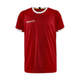 Progress 2.0 Graphic Jersey Jr - Red/White - Front