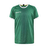 Progress 2.0 Graphic Jersey Jr - Green/White - Front