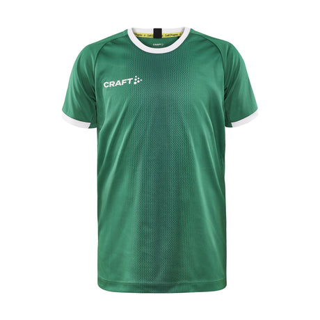 Progress 2.0 Graphic Jersey Jr - Green/White - Front