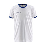 Progress 2.0 Graphic Jersey Jr - White/Club Cobolt - Front