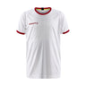 Progress 2.0 Graphic Jersey Jr - White/Bright Red - Front