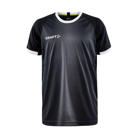 Progress 2.0 Graphic Jersey Jr - Black/White - Front