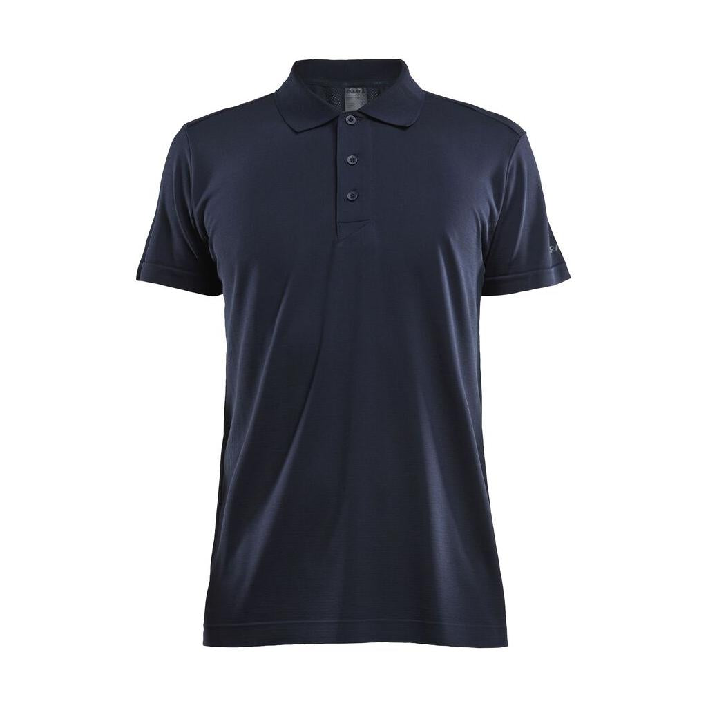 Adv Seamless Polo Shirt M - Navy - Front