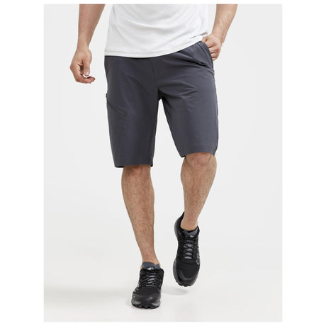 Adv Explore Tech Shorts M - Dark Grey - Closeup 1