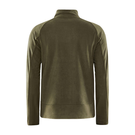 Adv Explore Fleece Midlayer M - Dark Green - Back