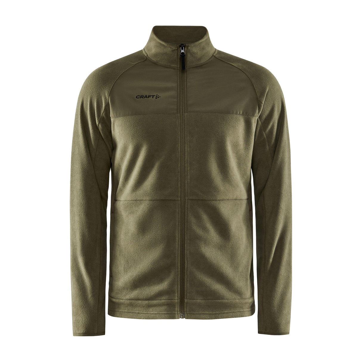 Adv Explore Fleece Midlayer M - Dark Green - Front