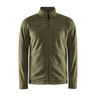 Adv Explore Fleece Midlayer M - Dark Green - Front