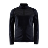 Adv Explore Fleece Midlayer M - Black - Front