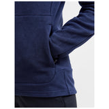 Adv Explore Fleece Midlayer W - Dark Blue - Closeup 3
