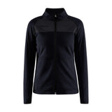 Adv Explore Fleece Midlayer W - Black - Front