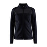 Adv Explore Fleece Midlayer W - Black - Front