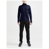 Adv Explore Light Midlayer M - Navy - Closeup 5