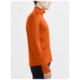 Adv Explore Light Midlayer M - Orange - Closeup 2