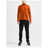 Adv Explore Light Midlayer M - Orange - Closeup 5