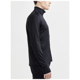 Adv Explore Light Midlayer M - Black - Closeup 2