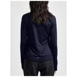 Adv Explore Light Midlayer W - Navy - Closeup 3