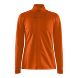 Adv Explore Light Midlayer W - Orange - Front