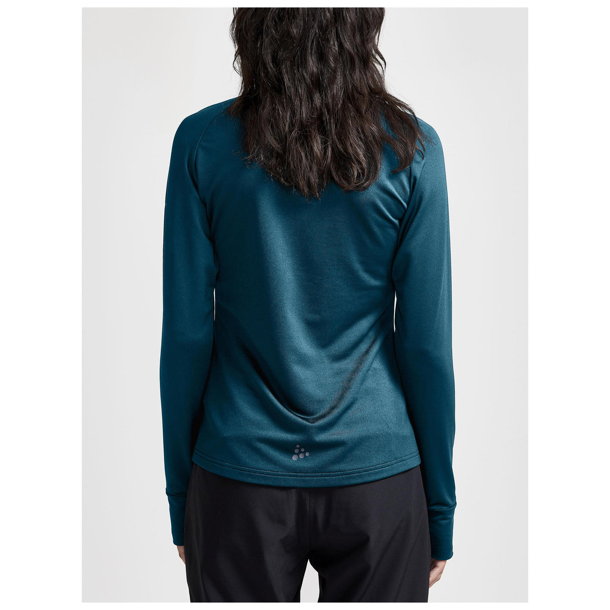 Adv Explore Light Midlayer W - Blue - Closeup 3