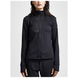 Adv Explore Light Midlayer W - Black - Closeup 1