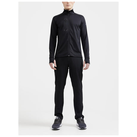 Core Explore Pants M - Black - Closeup 5