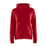 Core Soul Full Zip Hood M - Red - Front