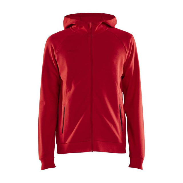 Core Soul Full Zip Hood M - Red - Front