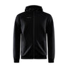 Core Soul Full Zip Hood M - Black - Front