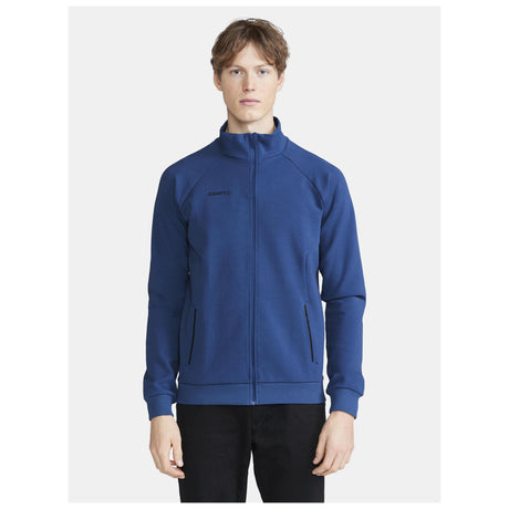 Core Soul Full Zip Jkt M - Cobalt - Closeup 1