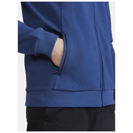 Core Soul Full Zip Jkt M - Cobalt - Closeup 4