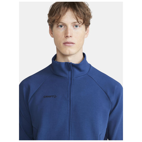 Core Soul Full Zip Jkt M - Cobalt - Closeup 5