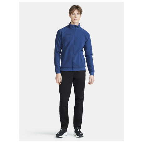 Core Soul Full Zip Jkt M - Cobalt - Closeup 6