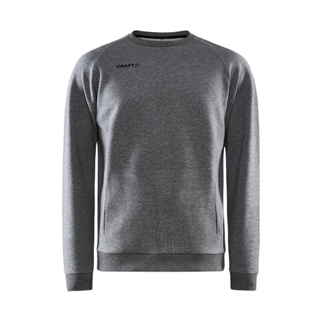 Core Soul Crew Sweatshirt M - Dark Grey Melange - Front
