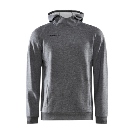 Core Soul Hood Sweatshirt M - Dark Grey Melange - Front