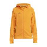 Core Soul Full Zip Hood W - Orange - Front