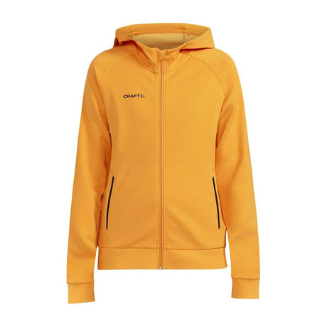 Core Soul Full Zip Hood W - Orange - Front