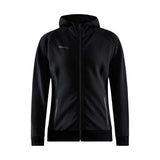 Core Soul Full Zip Hood W - Black - Front