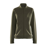 Core Soul Full Zip Jkt W - Dark Green - Front