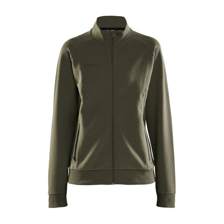 Core Soul Full Zip Jkt W - Dark Green - Front