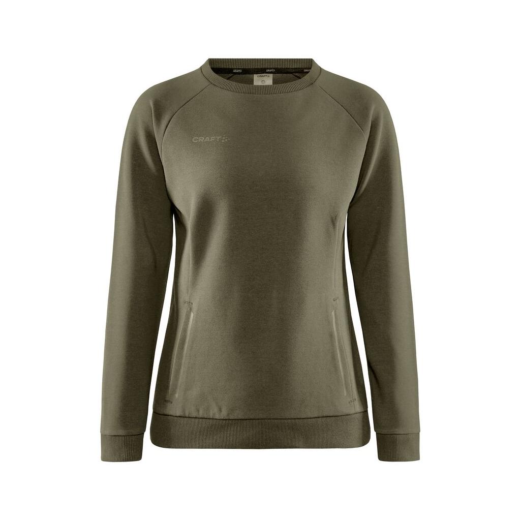 Core Soul Crew Sweatshirt W - Dark Green - Front