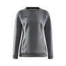 Core Soul Crew Sweatshirt W - Dark Grey Melange - Front