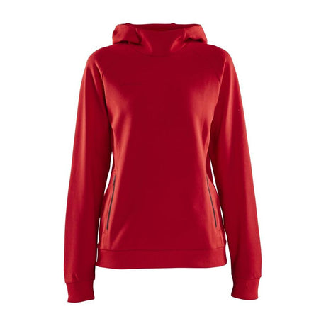 Core Soul Hood Sweatshirt W - Red - Front