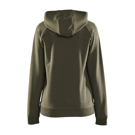 Core Soul Hood Sweatshirt W - Dark Green - Back