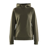 Core Soul Hood Sweatshirt W - Dark Green - Front