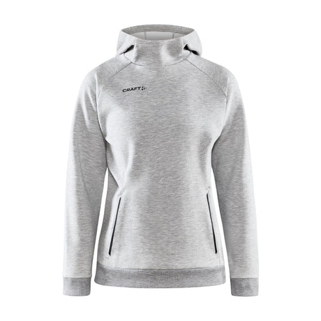 Core Soul Hood Sweatshirt W - Grey Melange - Front