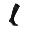 Active Compression Sock - Black - Front