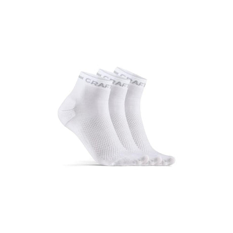 Active Mid Sock 3-Pack - White - Front