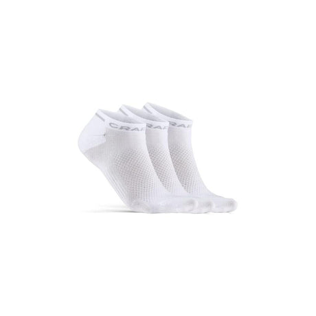Active Shaftless Sock 3-Pack - White - Front