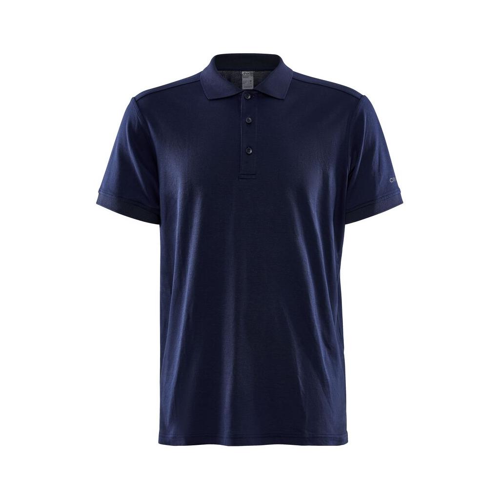 Core Blend Polo Shirt M - Navy - Front