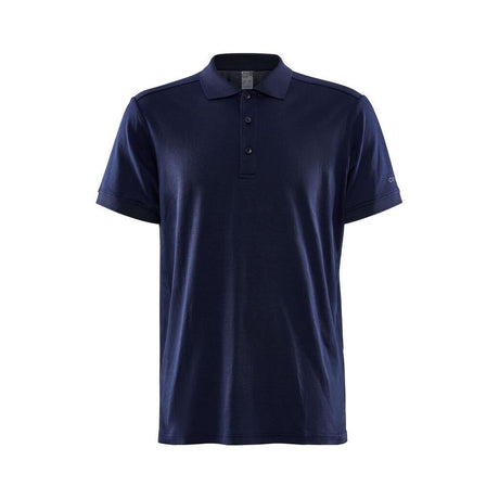 Core Blend Polo Shirt M - Navy - Front